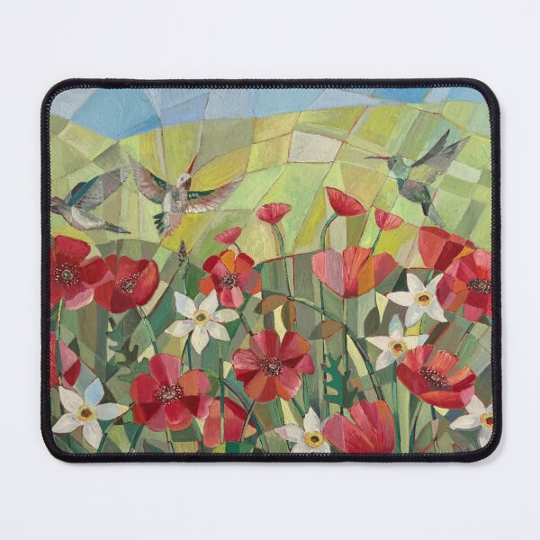 Item preview, Spring Symphony — Cubist Flowers & Birds designed and sold by Kotenko art.