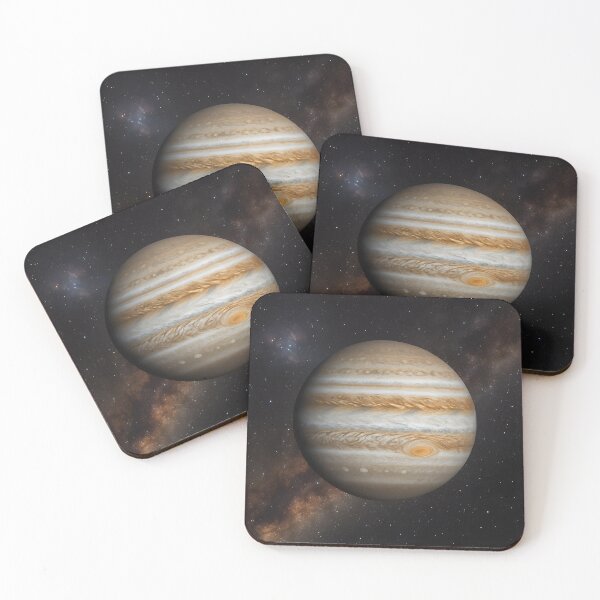 Item preview, Jupiter in Space with the Great Red Spot – Space Art designed and sold by CreativPurpose.