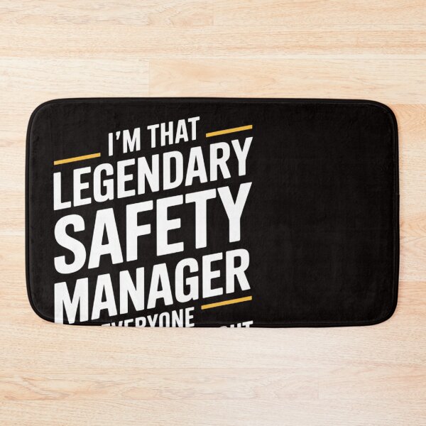 Item preview, Safety Manager Job Title Employee Safety Manager designed and sold by ControlCenter.