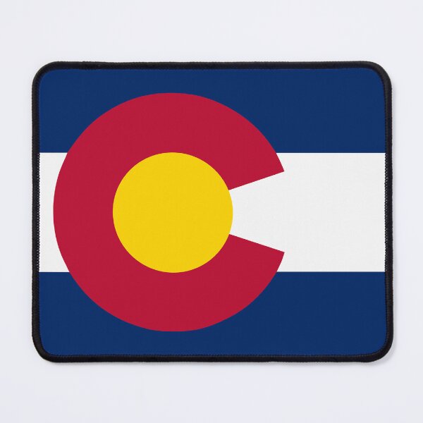 Item preview, State Flag Map of COLORADO designed and sold by HFYD.