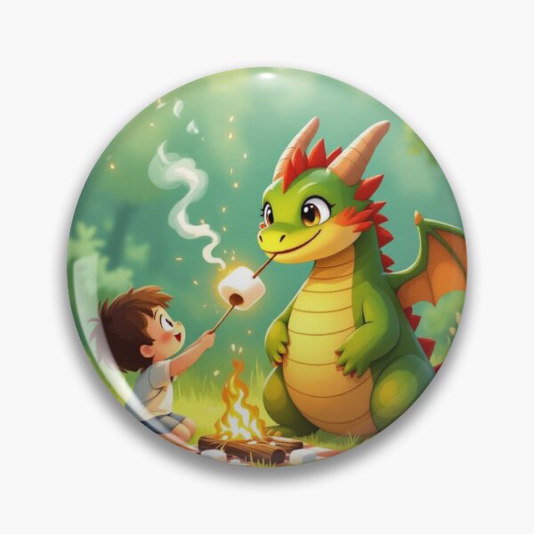 Item preview, Fantasy Dragon Art — Boy and Dragon Print designed and sold by WhimsyByPaul.redbubble.com.