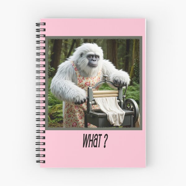Item preview, WHAT ? Yeti washer-wringer designed and sold by BLUE-RIDGE-ART.