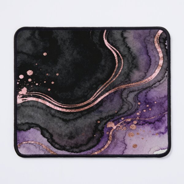 Item preview, Luxury Granite Grape Crush Gold Flakes Texture designed and sold by Shawnsonartshop.