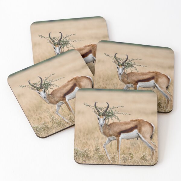 Item preview, Regal Springbok With Thorny Crown — Etosha, Namibia designed and sold by DavideAntoniani.