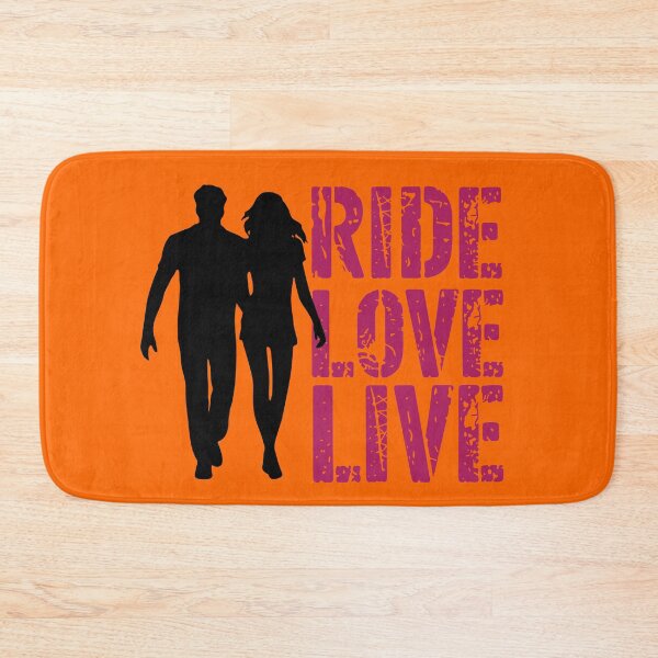 Item preview, Ride Love Live Couple | Motorcycle Biker Romance Design designed and sold by cabana.space.