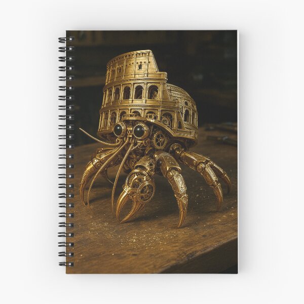 Item preview, Steampunk Clockwork Hermit Crab with Coliseum Shell designed and sold by Tridentulus.