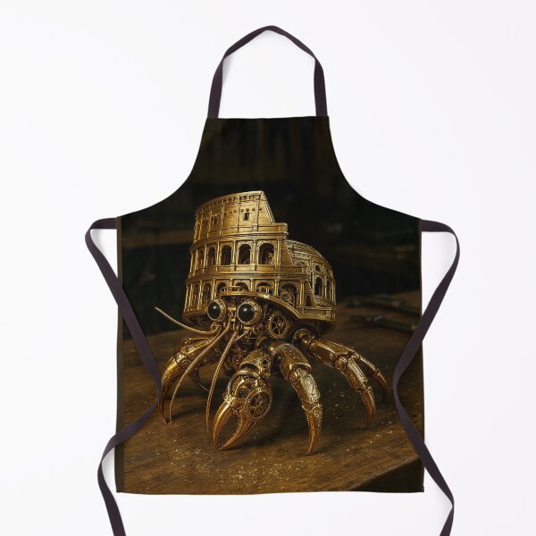 Item preview, Steampunk Clockwork Hermit Crab with Coliseum Shell designed and sold by Tridentulus.