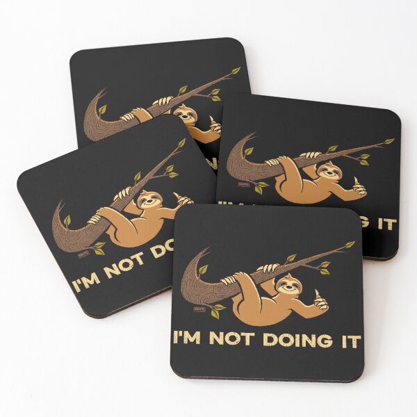 Item preview, I'm Not Doing It designed and sold by World Domination For Cats ®.