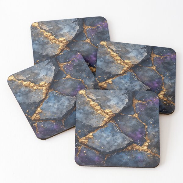 Item preview, Dark Purple Granite Gold Mine Flakes Texture designed and sold by Shawnsonartshop.