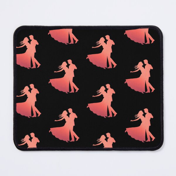 Item preview, A couple performing a ballroom dance_3_Red paint_side view designed and sold by Aariq.