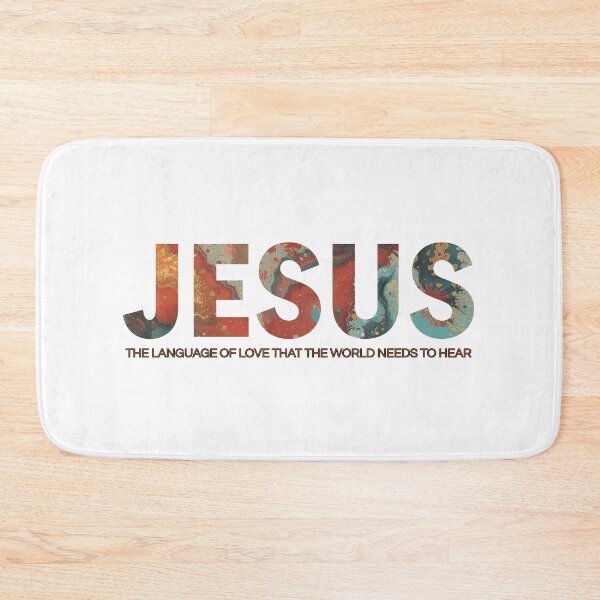 Item preview, Jesus Name Abstract Love Message Design designed and sold by NIcholas-Soares.