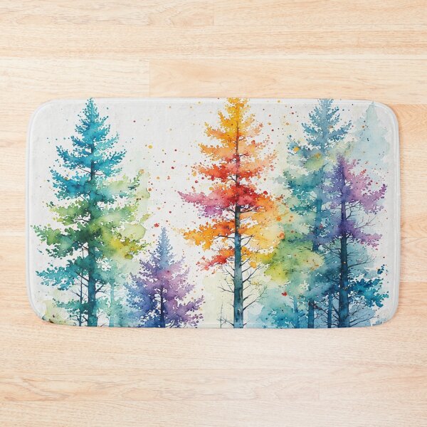 Item preview, Sparse Pine Tree Collage Fall designed and sold by Shawnsonartshop.