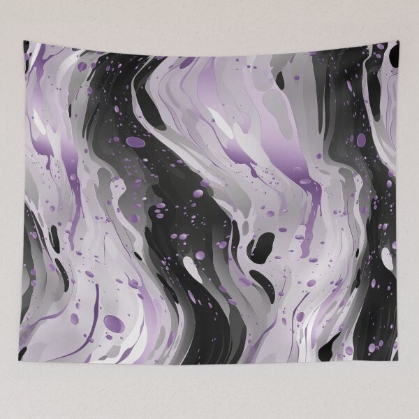 Item preview, Purple Splash Liquid Madness Texture designed and sold by Shawnsonartshop.