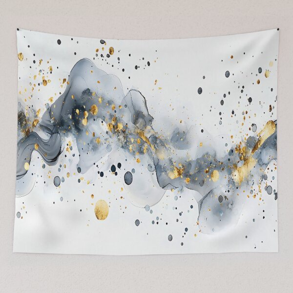 Item preview, Smokey Gold Flake Splatter Texture designed and sold by Shawnsonartshop.