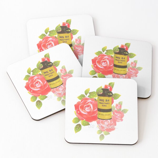 Item preview, Mustard Gas & Roses designed and sold by ellatriesart.