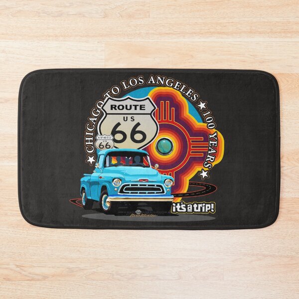 Item preview, Route 66 Centennial - Pickup Truck & Turquoise Zia Sunset designed and sold by George Brudos.