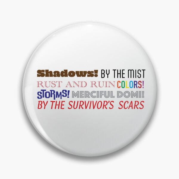 Item preview, Brandon Sanderson Cosmere Swears Sticker designed and sold by ssh-b.