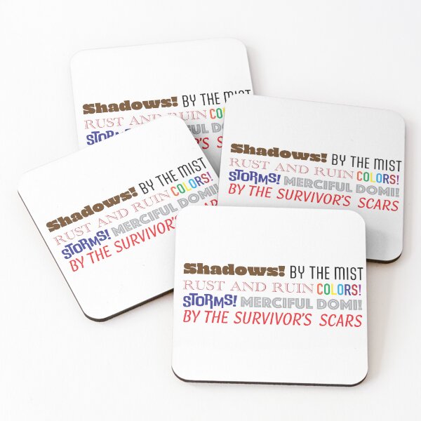Item preview, Brandon Sanderson Cosmere Swears Sticker designed and sold by ssh-b.