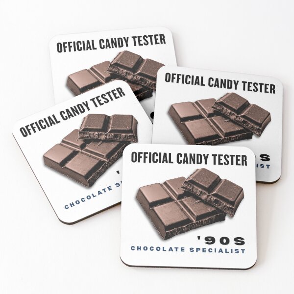 Item preview, Official Candy Tester Sweets Lover Chocolate Fan For The '90s designed and sold by MatthewFlow.