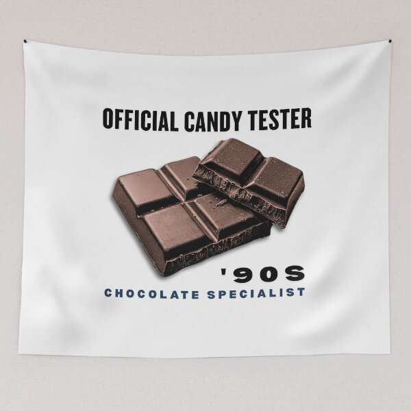 Item preview, Official Candy Tester Sweets Lover Chocolate Fan For The '90s designed and sold by MatthewFlow.