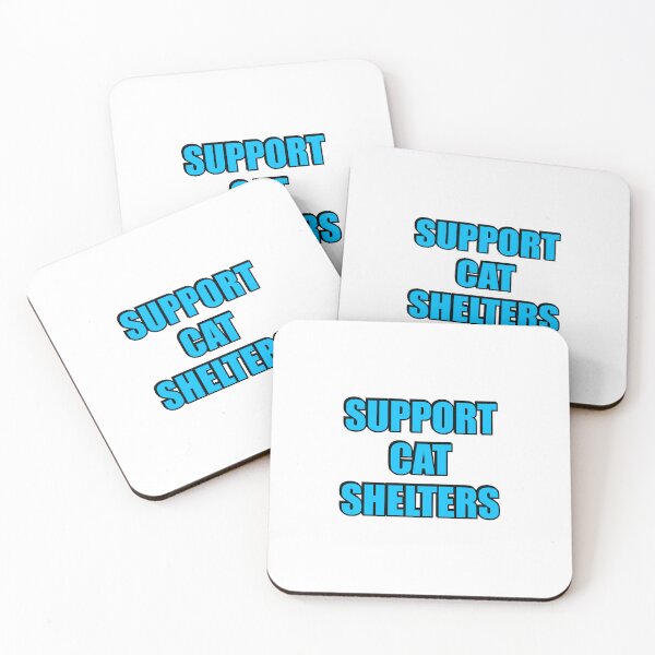 Item preview, Support Cat Shelters designed and sold by Inspirationmotivation.