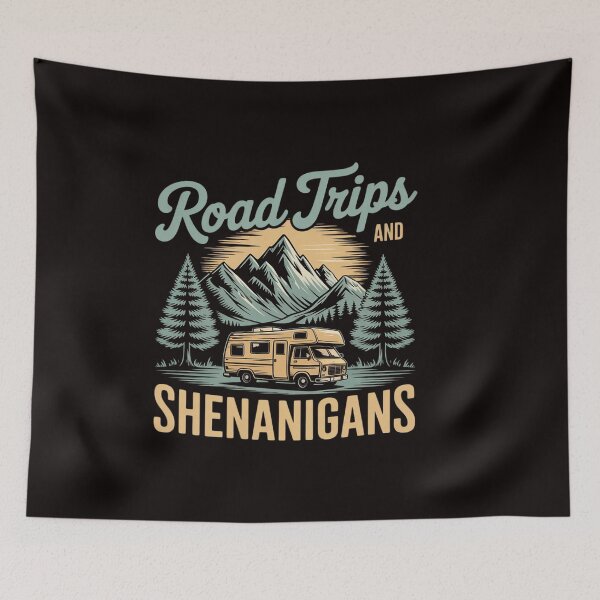 Item preview, Road Trip - Road Trips And Shenanigans - Road Tripping designed and sold by RatCurry.