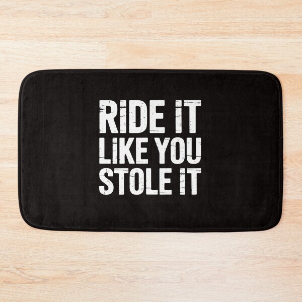 Item preview, Ride It Like You Stole it Muscle Tank Fitness Gym Workout designed and sold by RatCurry.