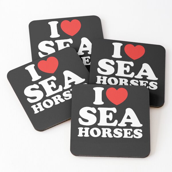 Item preview, I Love Sea Horses designed and sold by shitpostee.