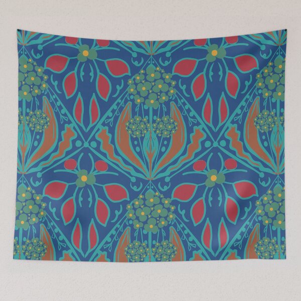 Item preview, Retro Art Noveau Garden Abundance. designed and sold by SalsySafrano.
