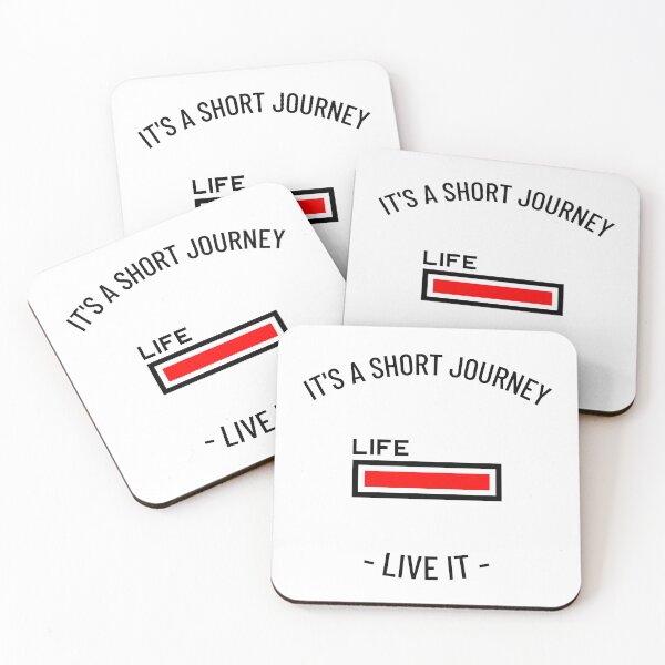 Item preview, Life - Its a short journey, live it designed and sold by RR-Creative.