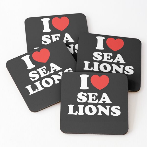 Item preview, I Love Sea Lions designed and sold by shitpostee.