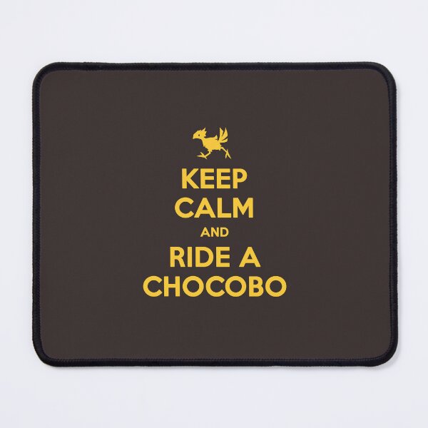 Item preview, Keep Calm and Ride a Chocobo designed and sold by AuraRinoa.