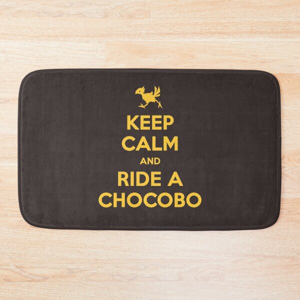 Item preview, Keep Calm and Ride a Chocobo designed and sold by AuraRinoa.
