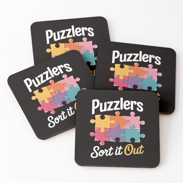 Item preview, Puzzlers Sort It Out - Puzzles Game Puzzle Lover Hobbyist designed and sold by RatCurry.