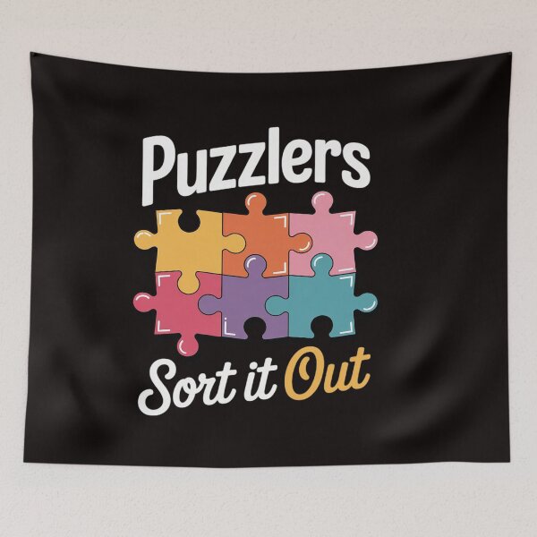 Item preview, Puzzlers Sort It Out - Puzzles Game Puzzle Lover Hobbyist designed and sold by RatCurry.