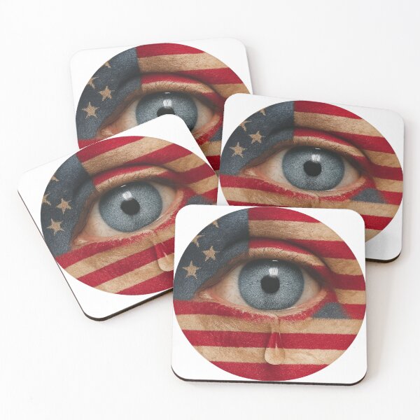 Item preview, EYE CRY FOR AMERICA designed and sold by Thomas Hill Art.