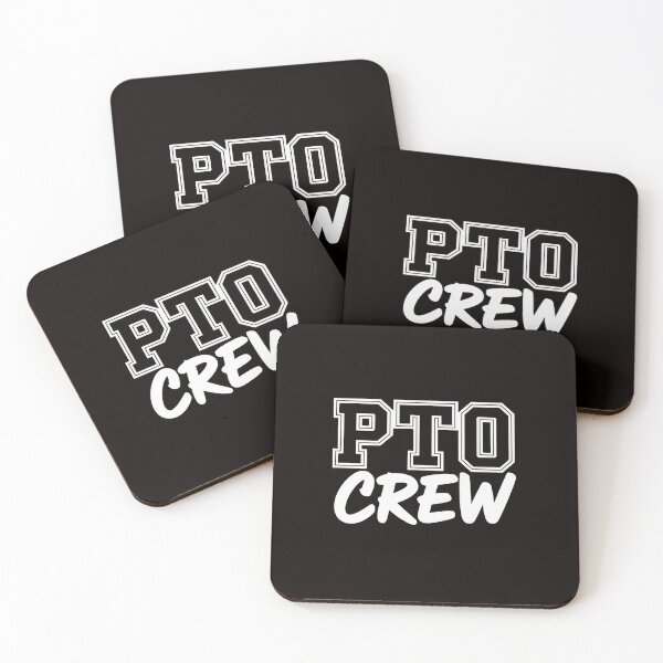 Item preview, PTO Crew Parent Teacher Organization Back To School designed and sold by RatCurry.