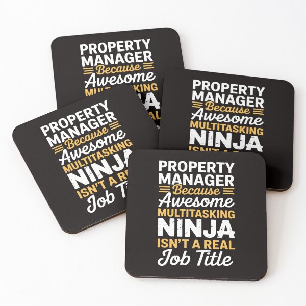Item preview, Property Manager Multitasking Ninja Job designed and sold by RatCurry.