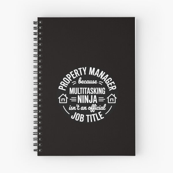 Item preview, Property Manager Because Multi Tasking Ninja Job Title Gift designed and sold by RatCurry.