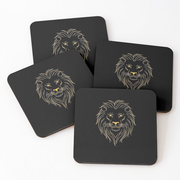 Item preview, lion line art designed and sold by vinniespeer.