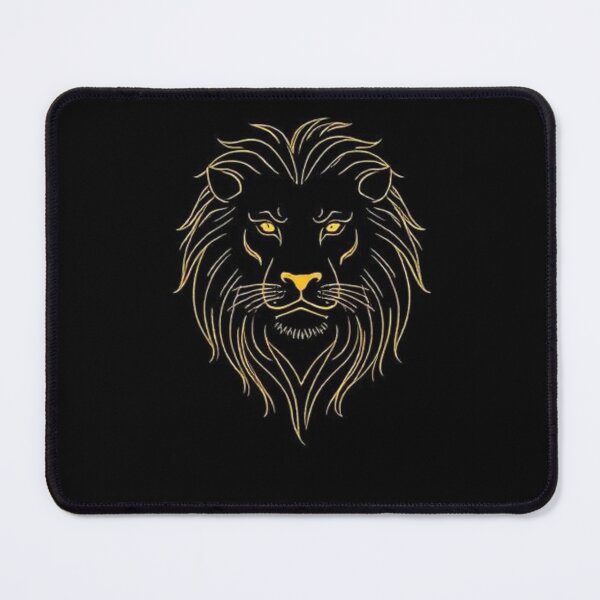 Item preview, lion line art designed and sold by vinniespeer.