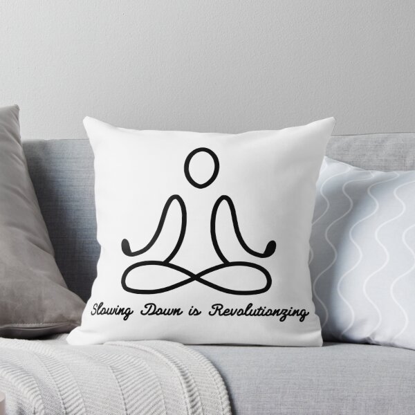 Item preview, Minimalist Meditation Slowing Down Quote Design designed and sold by NIcholas-Soares.