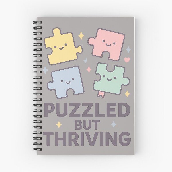 Item preview, Puzzled but Thriving – Cute Puzzle Lover Hobby Design designed and sold by Laughprints.