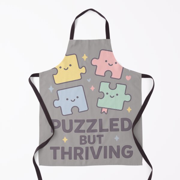 Item preview, Puzzled but Thriving – Cute Puzzle Lover Hobby Design designed and sold by Laughprints.