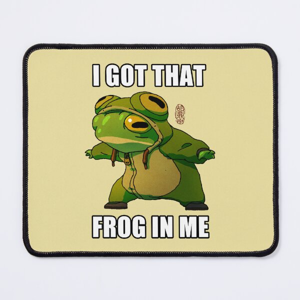 Item preview, i got that frog in me funny frog meme costume art designed and sold by DingHuArt.