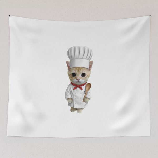 Item preview, Adorable Chef Cat Culinary Gift for a Kitty Lover designed and sold by PRINTED ..