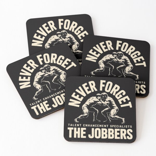 Item preview, Pro Wrestling Never Forget the Jobbers designed and sold by OlafLica.