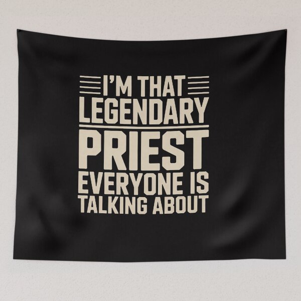 Item preview, Priest Job Title Employee Worker Profession Priest designed and sold by OlafLica.