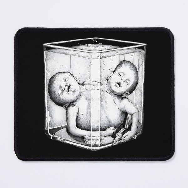 Item preview, Conjoined Twins designed and sold by Naux | Design & Illustration.