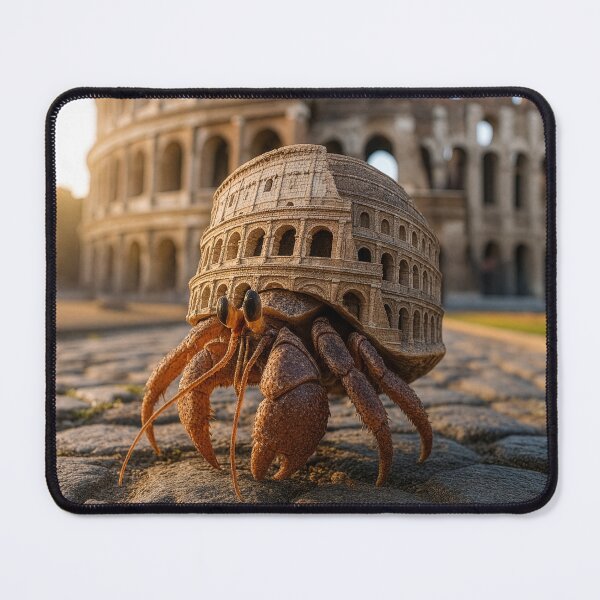 Item preview, Hermit Crab with Coliseum Shell Visits the Coliseum designed and sold by Tridentulus.